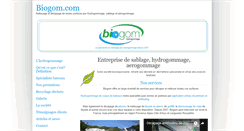 Desktop Screenshot of biogom.com