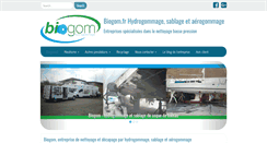 Desktop Screenshot of biogom.fr
