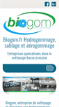 Mobile Screenshot of biogom.fr